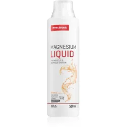 Body Attack Magnesium Liquid Magnesium mit Vitamin C Geschmack Orange 500 ml