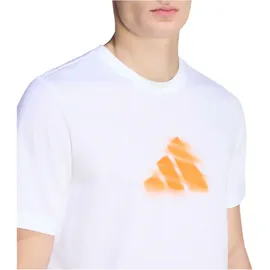 adidas Clay Is Not Graphic weiß XL