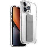 Uniq etui Heldro Mount iPhone 14 Pro 6,1" przeźroczysty/lucent clear (iPhone 14 Pro), Smartphone Hülle, Transparent