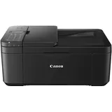 Canon PIXMA TR4550 Drucker Farbtintenstrahl Multifunktionsgerät DIN A4 (Farbdruck, Scanner, Kopierer, Fax, 4 in 1, 4.800 x 600 dpi, USB, WIFI, WLAN, Duplexdruck, Print App), schwarz