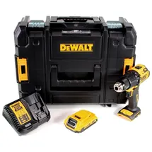 DeWalt DCD 709 D1T Akku Schlagbohrschrauber 18V 65Nm + 1x Akku 2,0Ah + Ladegerät in TSTAK Box