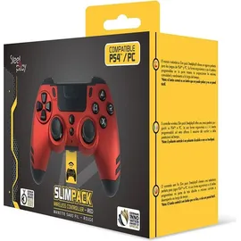 Steelplay Slim Pack Wireless Controller Red Multi - Gold