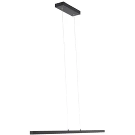 Steinhauer Esszimmerleuchte Hängelampe Leuchte LED Touch Dimmer Höhenverstellbar schwarz