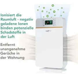 MAXXMEE Digitaler-Luftreiniger weiß/silber