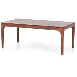 byLIVING Couchtisch BOSSE, Breite 115 cm, Akazie braun, abgerundete Kanten