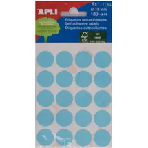 APLI Markierungspunkt ø 19 mm Blau 100 St.