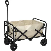 Mojawo Bollerwagen faltbar beige