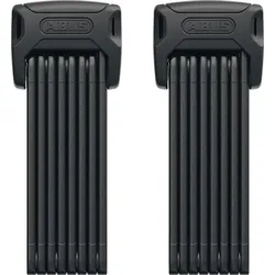 ABUS Bordo Big XPlus 6000K/120 black SH TwinSet - Maximale Sicherheit und Flexibilität für Ihr Fahrrad