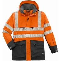 4Protect BIG-4-Protect-Warn-Wetterschutz-Jacke, Tampa, leuchtorange