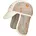 Schlupfmütze Wildtiere braun 49 cm