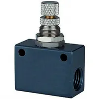 Riegler Drosselrückschlagventil »ASC«, in Blockform, Aluminium, G 1/8