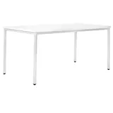 Stier Allzwecktisch 1200x800x720mm Gestell lichtgrau, Platte weiß