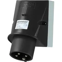 Mennekes 337 Wandstecker, 16A4p7h500V, IP44