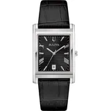 Nur Zeit Bulova Schwarz   Kollektion Classic - mann