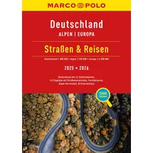 Mairdumont MARCO POLO Straßen & Reisen 2025/2026 Deutschland 1:300.000