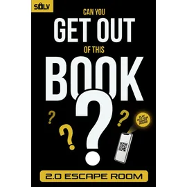 Solv Can you get out of this book?: Escape Room book for adults with interactive riddles and brain puzzles to solve alone or with others. (Escape Room 2.0 Books)