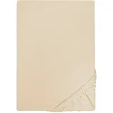 Castell Spannbettlaken Jersey 140 x 200 - 160 x 200 cm taupe