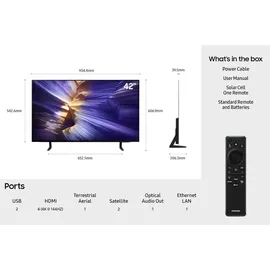 Samsung QE42S90F 42" OLED 4K Vision AI Smart TV S90F (EU-Modell)