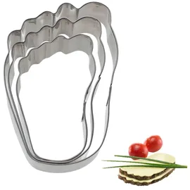 Westmark Ausstecher-Set Füße 3-teilig