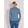 Madeleine Strickjacke Eleganter Blazer mit feinem Glattstrick Blau 46