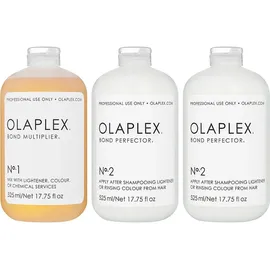 Olaplex Salon Intro Kit No. 1 Bond Multiplier + No. 2 Bond Perfector 3 x 525 ml