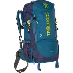 Wanderrucksack Kinder Trollkids - Trolltunga 30 Liter blau/grün EINHEITSGRÖSSE