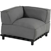 Schöner Wohnen SCHÖNER WOHNEN-Kollektion Lounge-Eckmodul Vlieland Acryl Grau Grey