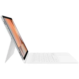 Samsung Book Cover Keyboard für Galaxy Tab S9+ S9 FE+ weiß,