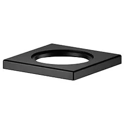 Keuco IXMO Rosette 59599370202 eckig, schwarz-matt, für Unterputz Armaturen