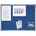 Pinnwand PRO 150 100 blau