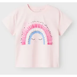 NAME IT Kurzarmshirt NMFDITTO NREG SS TOP BOX rosa 92 EU