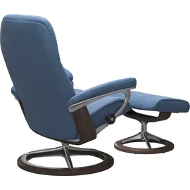 Stressless Fußhocker Consul 54 x 41 x 39 cm Blau