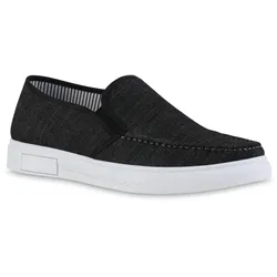 Herren Klassische Slippers in Schwarz