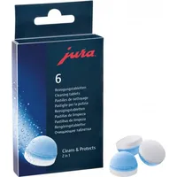 Jura 2-Phasen-Reinigungstabletten 6 St.