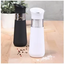 Hi Salz- und Pfeffermühle elektrisch Schwarz unbefüllt