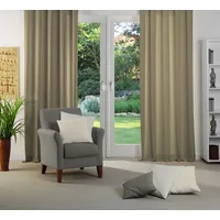 Wirth Vorhang WIRTH "Dim out", grau (taupe), B:142cm H:155cm, Polyester, Gardinen, nach Maß