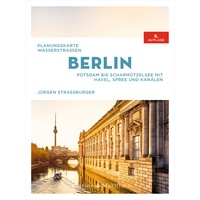 Delius Klasing Verlag Planungskarte Wasserstraßen Berlin - Jürgen Straßburger Kartoniert (TB)
