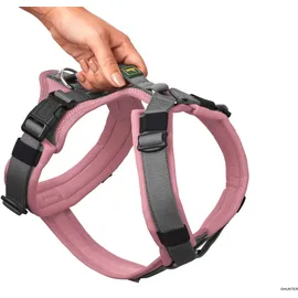 Hunter Geschirr Maldon UP, Farbe: Altrosa/grau,