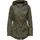 Only Parka "ONLLORCA LIFE CANVAS PARKA CC OTW", Damen, Gr. XS, grün (kalamata), Web, Obermaterial: 80% Polyester, 20% Baumwolle, unifarben, regular fit hüftlang, Jacken Parka, mit Kordelzug in der Taille