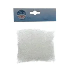 Kunstschnee Schneeflocken 30g zum Basteln Dekorieren Schnee Deko Bastelschnee Dekoschnee Weihnachtsdeko Winterdeko Weiß