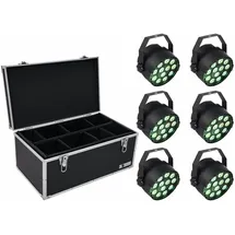 Eurolite Set 6x LED PARty TCL Spot Mehrfarbig