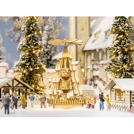 NOCH Weihnachtsmarkt-Pyramide 14395 H0