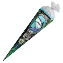 ROTH Schultüte Hai 85cm, 6-eckig