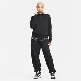 Nike Sportswear Phoenix Fleece Sweatshirt Damen 010 - black/sail L