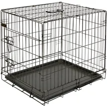 Kerbl Gittertransportbox 63 x 48 x 57 cm Schwarz