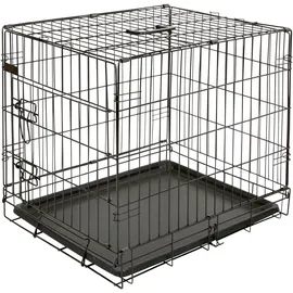 Kerbl Gittertransportbox 63 x 48 x 57 cm Schwarz