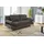 Jockenhöfer Schlafsofa Polyester 2-Sitzer Grau