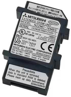 Mitsubishi Electric Speicherkarte NZ2MC-16MBS