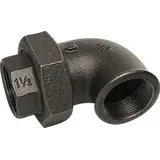 SOMATHERM Winkel-verschraub. Tg,flachd. I.i. 11/2 Nr.95, schwarz, ohne Dichtung - 80670024...