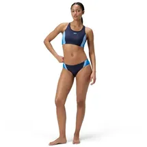 Speedo Colourblock Splice Bikini - Lagoon Blue - UK 36